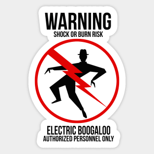 Electric Shock Hazard Sticker